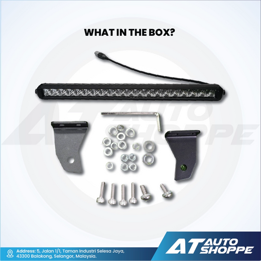ATP 30 Inch 150W Single Row LED Light Bar White (1 Piece)