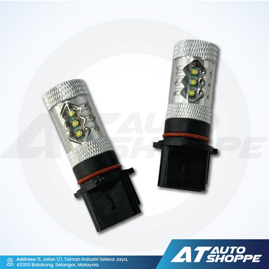 ATP 80W Bright White P13W Cree LED Bulbs Daytime Running Lights (1 Piece)