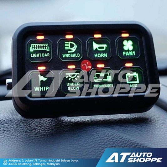 ATP AT800 8 LED Switch Panel Foor 4X4