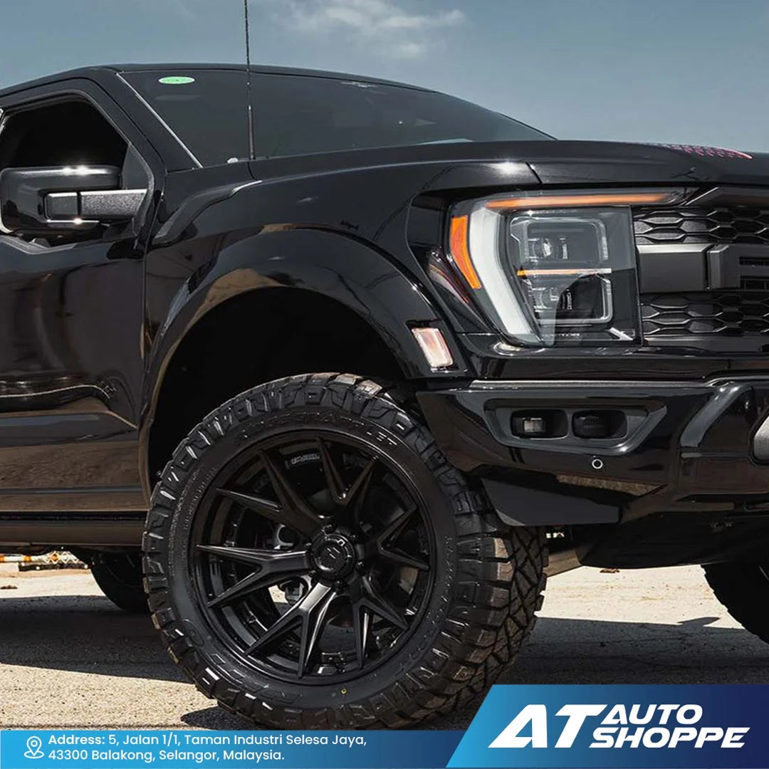 Fuel Off Road Fusion Forge Catalyst 20x9 ET1 6x139.7 Matte Black Wheel (1 Piece)