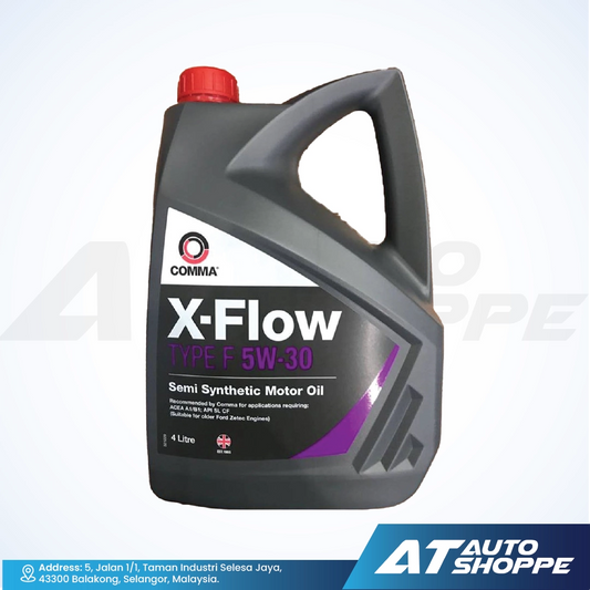 Comma Oil X-Flow Type F 5W30 Advanced Semi Synthetic Engine Oil (4L)