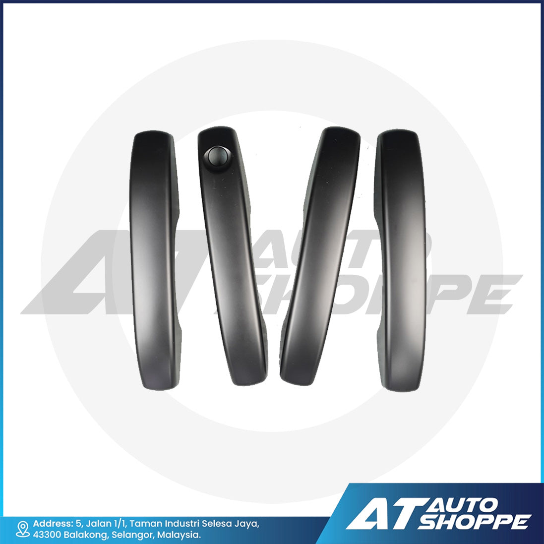 Door Handle Cover Guard Matte Black For Ford Ranger Next Gen 2023 T9 XL (Made in China)