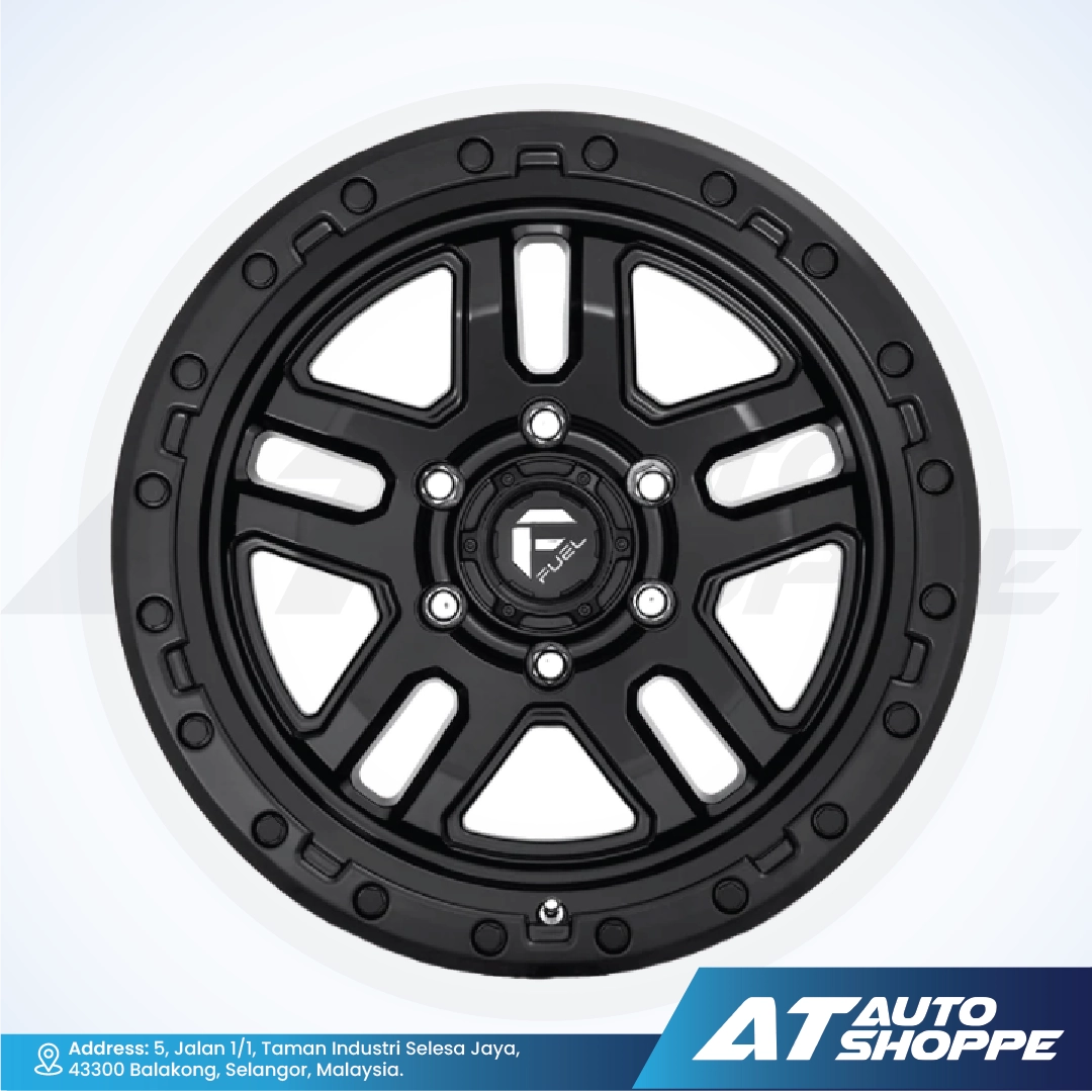 Fuel Off Road Ammo-Matte Black 18x9 ET1 6x139.7 (1 Piece)