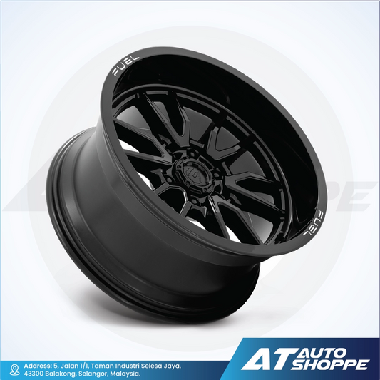 Fuel Off Road Clash-Glossy Black 18x9 ET1 6x139.7 (1 Piece)