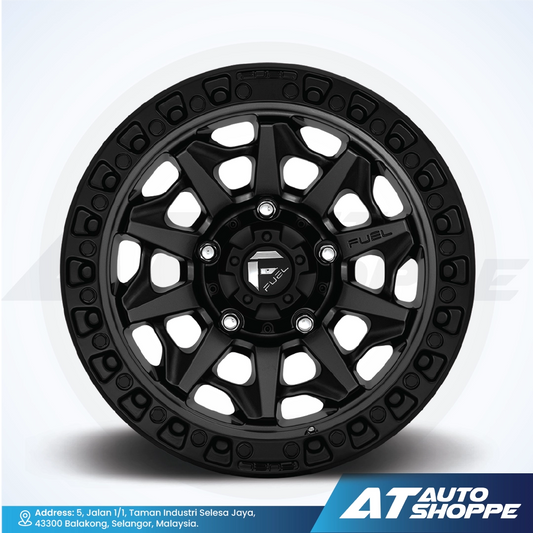 Fuel Off Road Covert-Matte Black 18X9J ET-12 5x127 (1 Piece)