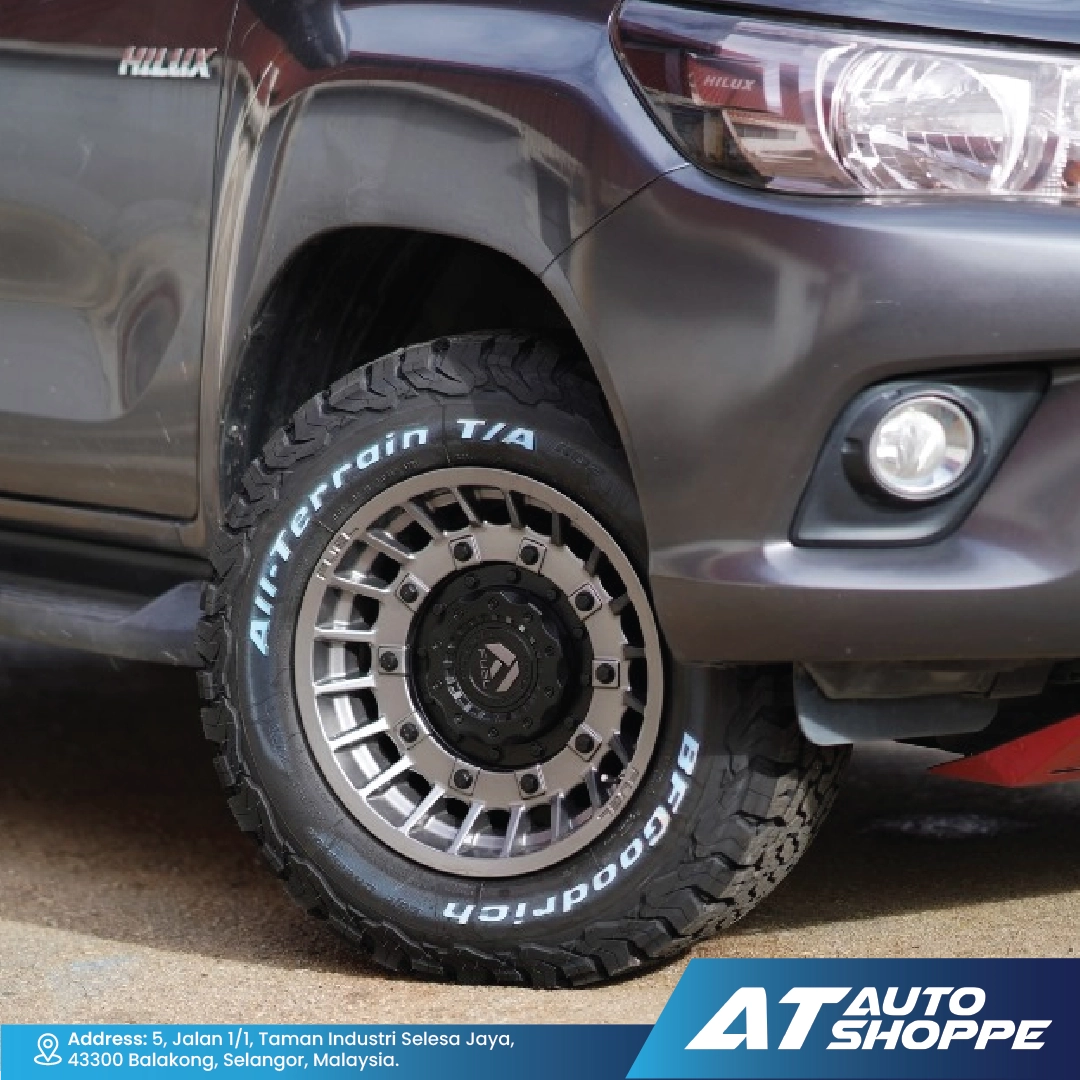 Fuel Off Road Militia–Anthracite/Matte Black 20x10 ET-18 6x139.7 (1 Piece)
