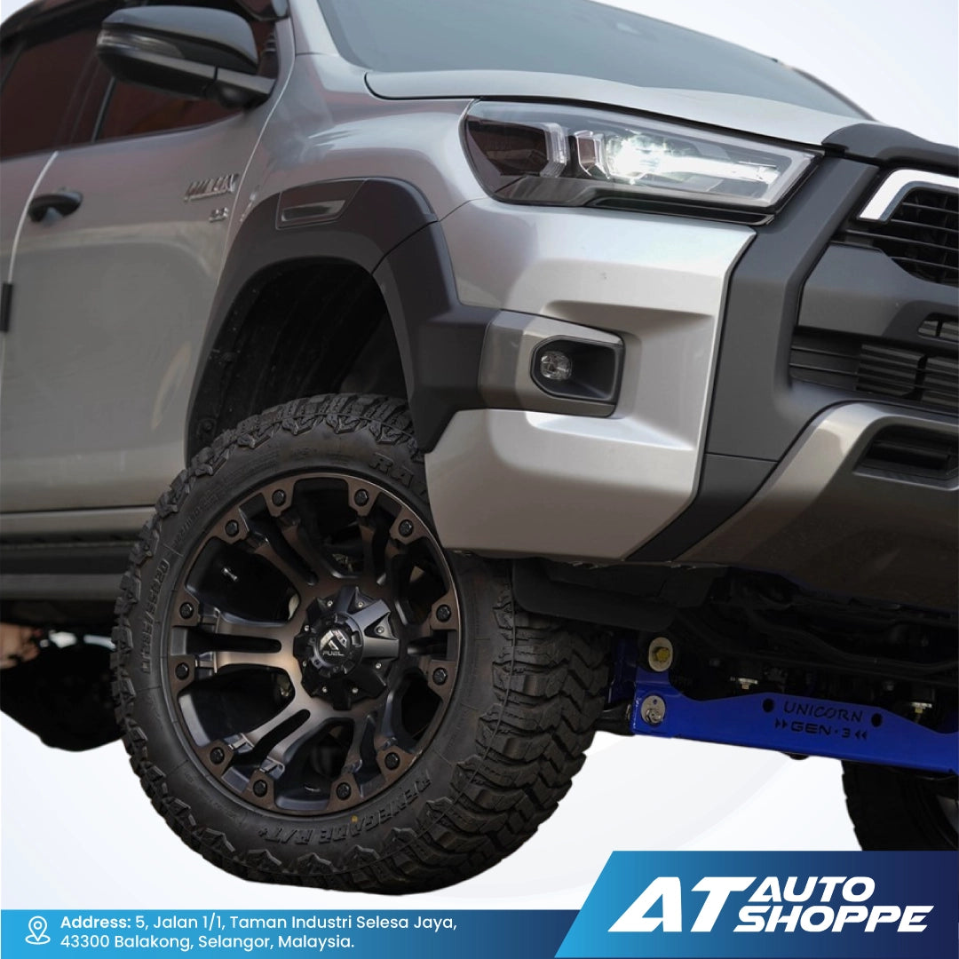 Fuel Off Road Vapor–Black DDT 20x10 ET-18 6x139.7 (1 Piece)