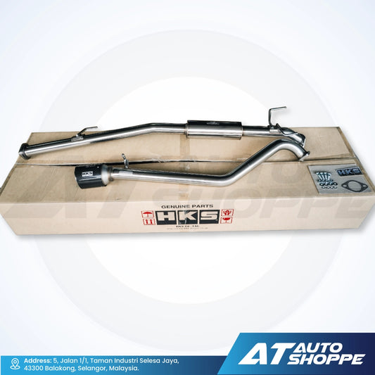 HKS Legamax Single Exit Titanium Muffler Exhaust for Toyota Hilux Revo (2015+)