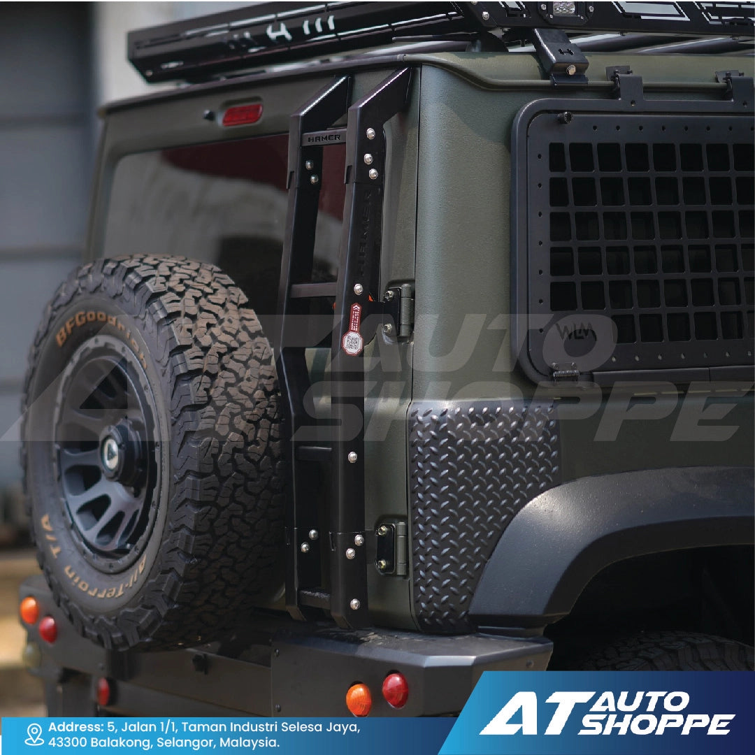 Hamer 4X4 Suzuki Jimny Rear Ladder