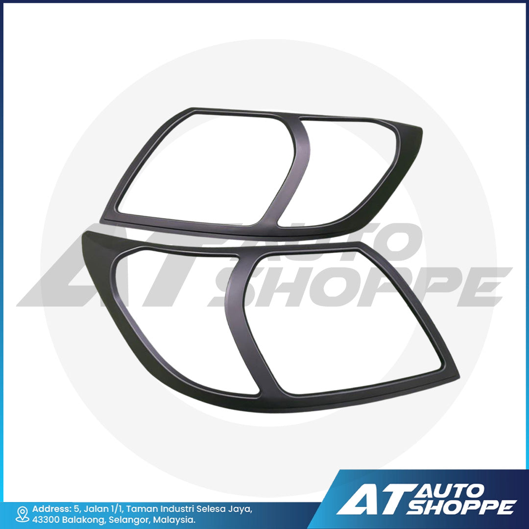 Headlamp Cover Guard Matte Black For Toyota Hilux Vigo Champ