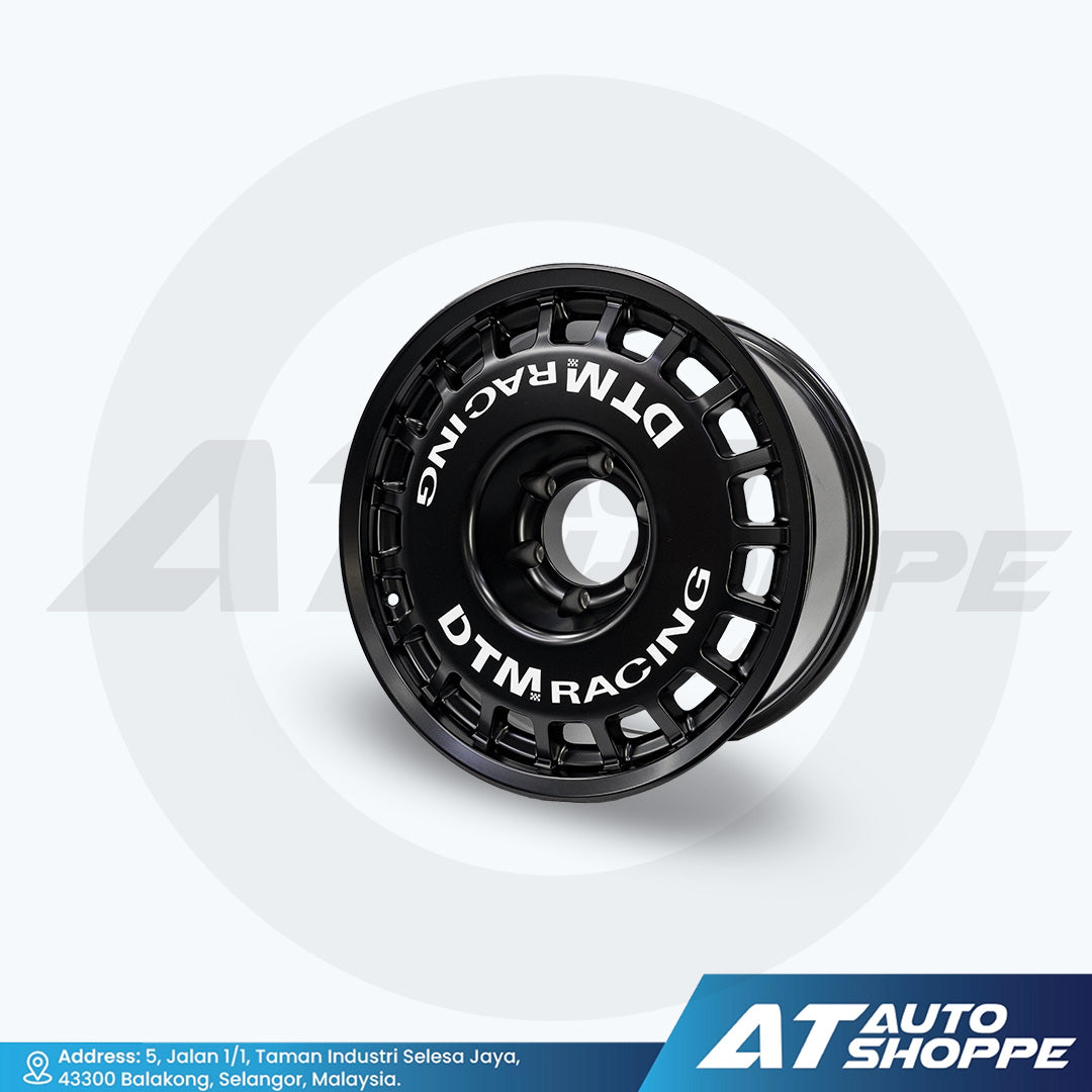 Lenso DTM Satin Black 18x9.0 ET00 PCD 6x139.7 (1 Piece)