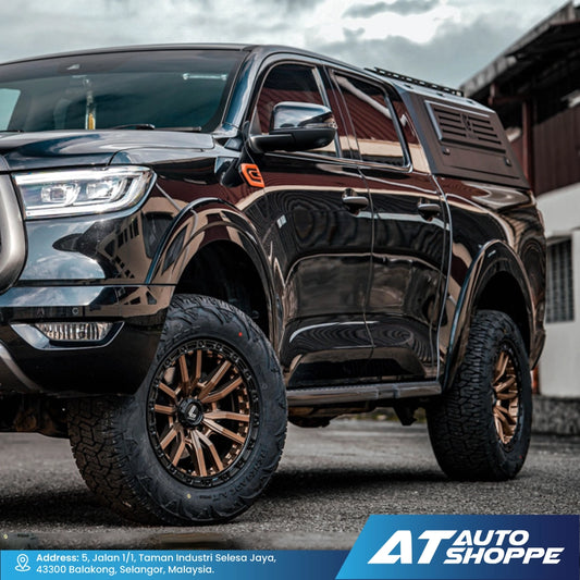 Lenso MX Valor-Black Gold 18x9 ET0 6x139.7 (1 Piece)