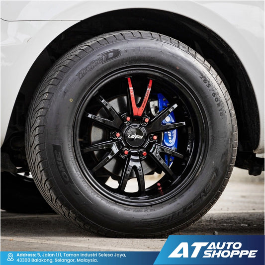 Lenso Project-D 96V-Glossy Black 18x9.5J ET25 6x139.7 (1 Piece)