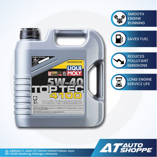 (Clearance) Liqui Moly Top Tec 4100 5W40 (4L)