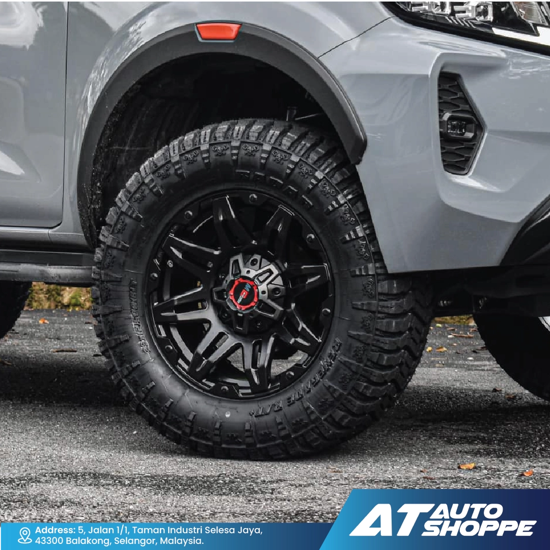 Monsterims MC-802 Satin Black 18x9 ET0 6x114.3 (1 Piece)