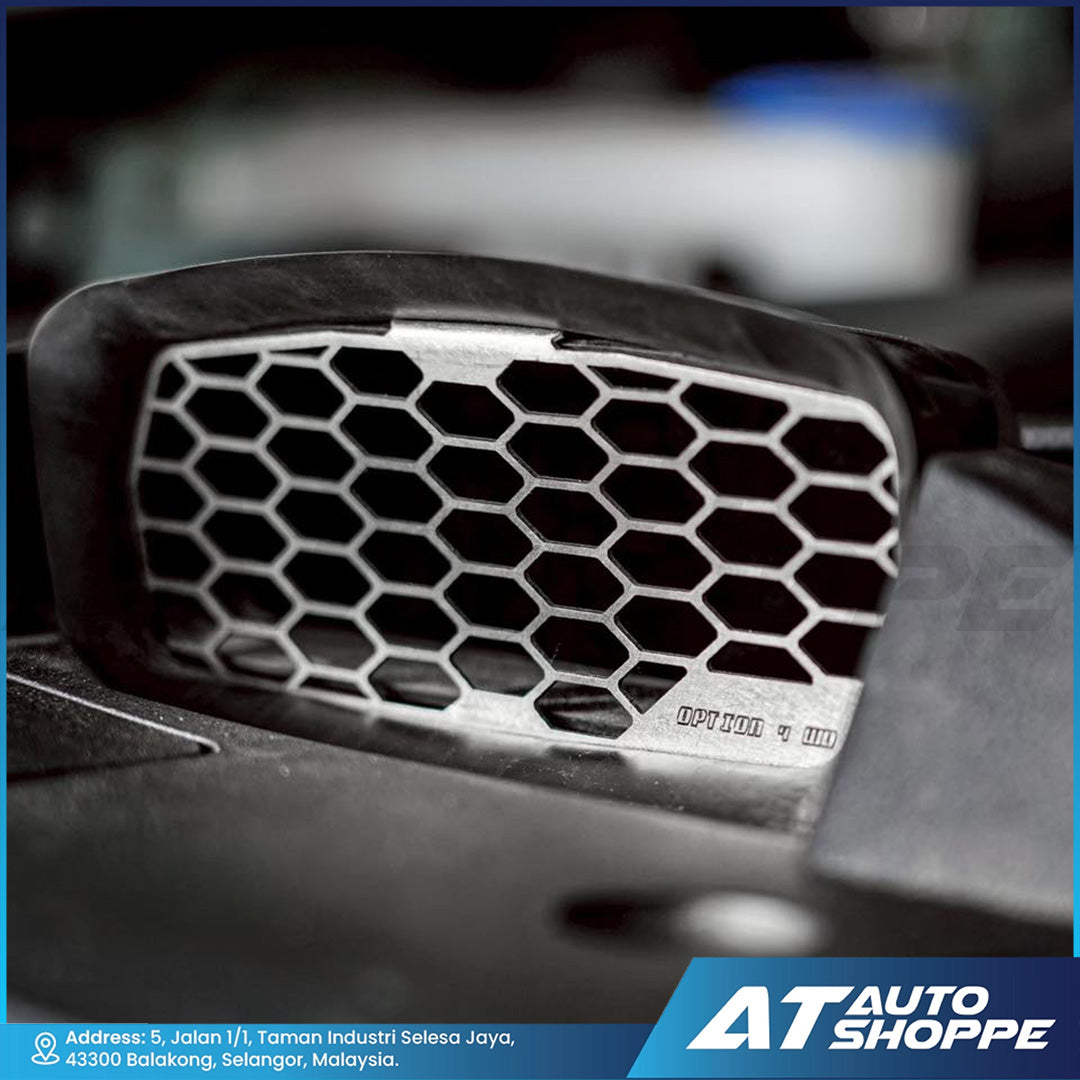 Option 4WD Air Intake Mesh Cover For Ford Ranger Raptor Next Gen 2022-On
