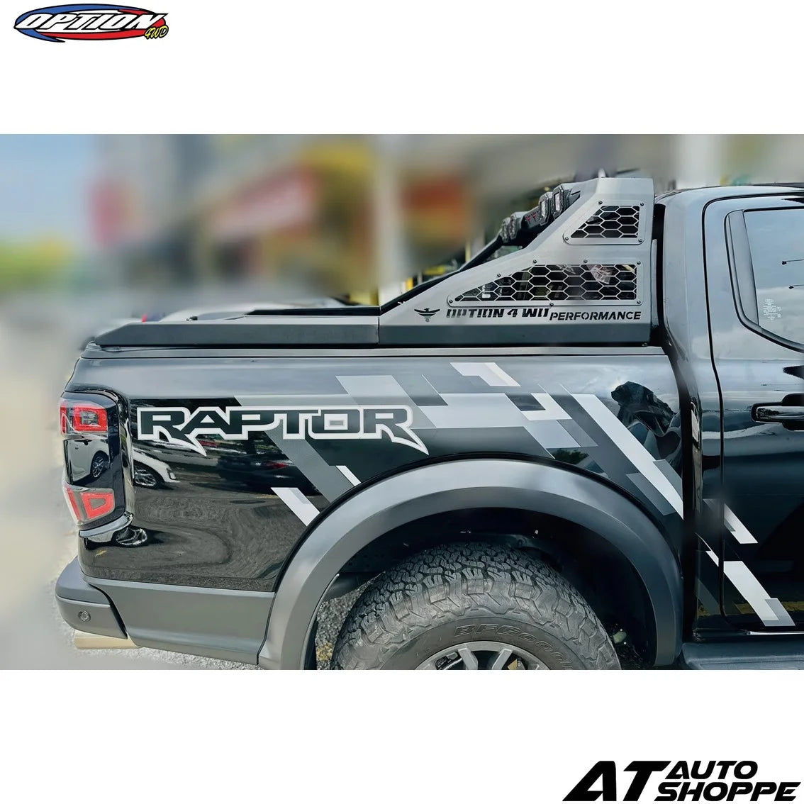 OPTION 4WD Falcon-X Roll Bar for Ford Ranger Next Gen T9 (2023-Current) Matte Black