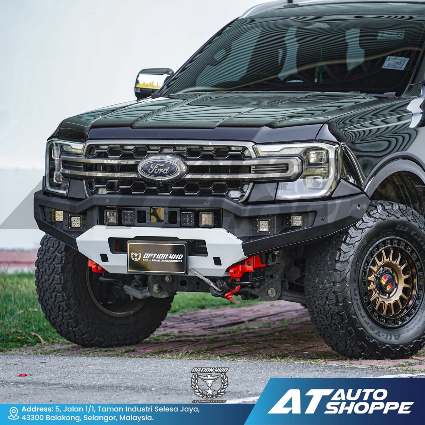 OPTION 4WD OP Baja Front Bumper for Ford Everest Next Gen