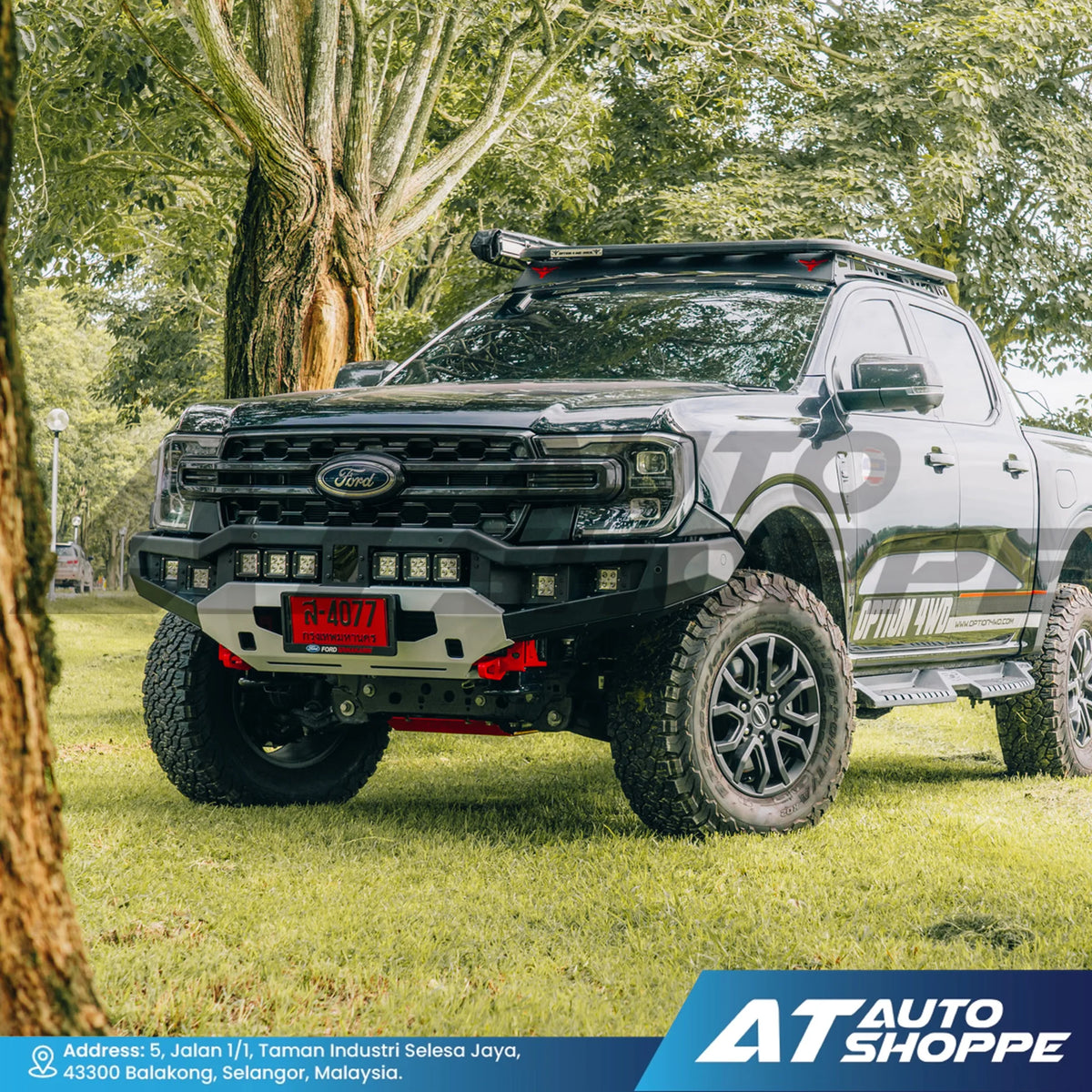 OPTION 4WD OP Baja Front Bumper for Ford Ranger Next Gen