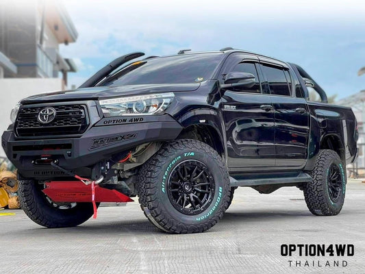OPTION 4WD Front Bumper Option X For Toyota Hilux 2015-2019 Revo Rocco