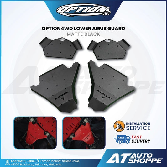 OPTION 4WD Lower Arms Guard For Ford Ranger Raptor Next Gen (1 Set)