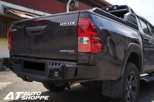 OPTION 4WD Rear Bumper Sporty For Toyota Hilux (2015-Onwards) Revo Rocco Rogue