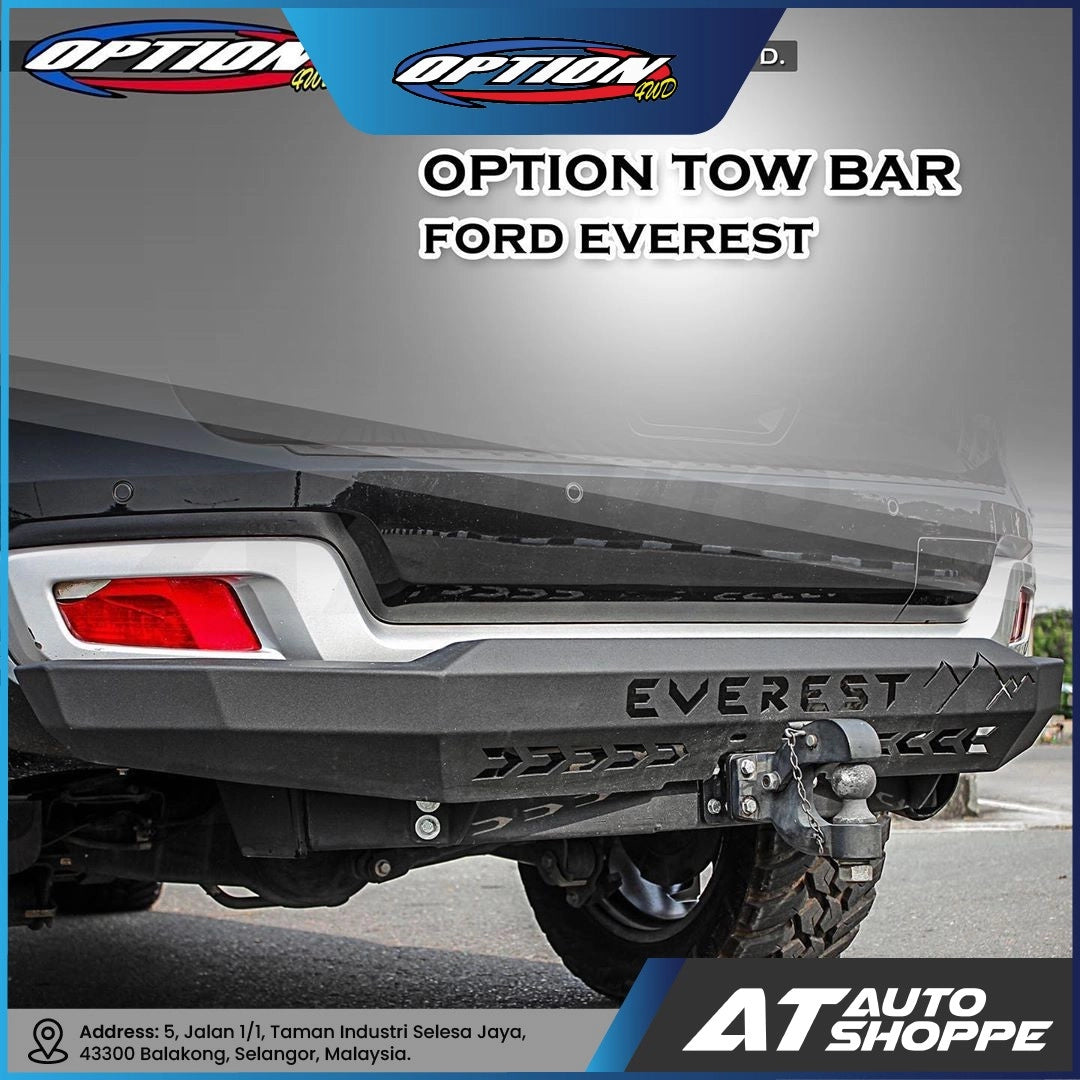 OPTION 4WD Tow Bar For Ford Everest (2015-2021)