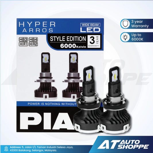 PIAA LEH 142E LED 6000K Bulbs Kit (H8/H9/H11/H16)