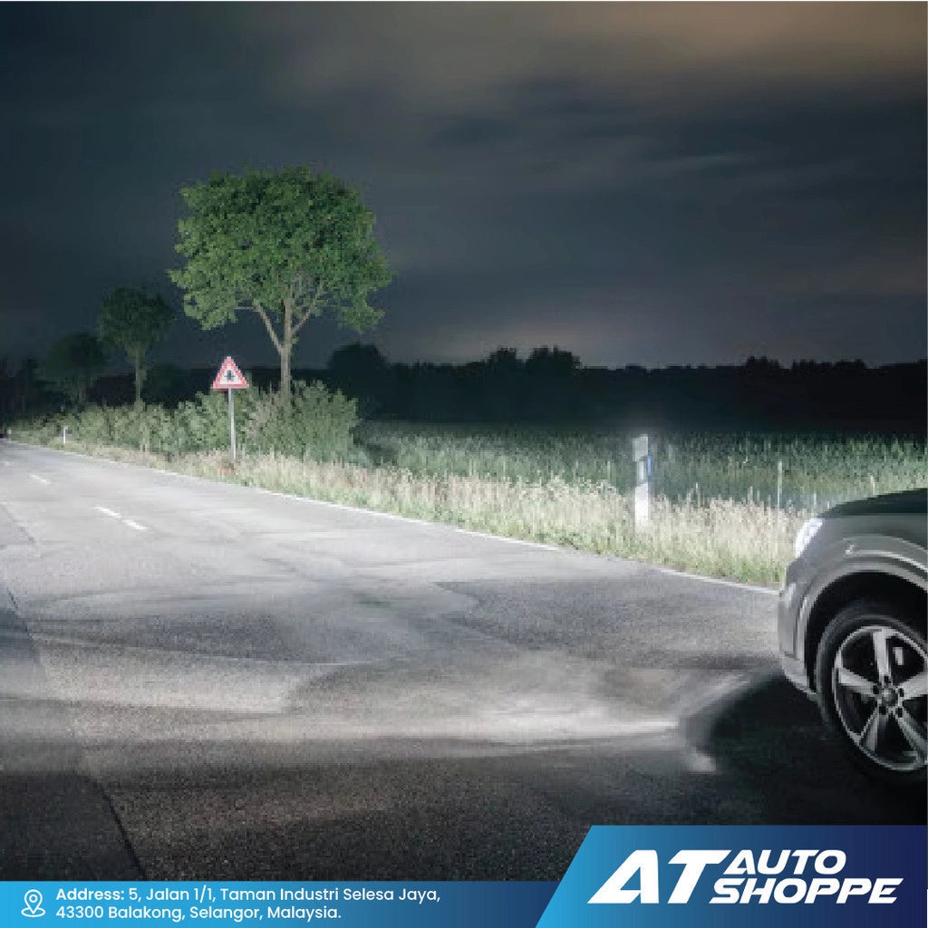 Philips X-treme Vision Headlight Bulbs 3500K HB4 (1 pair)