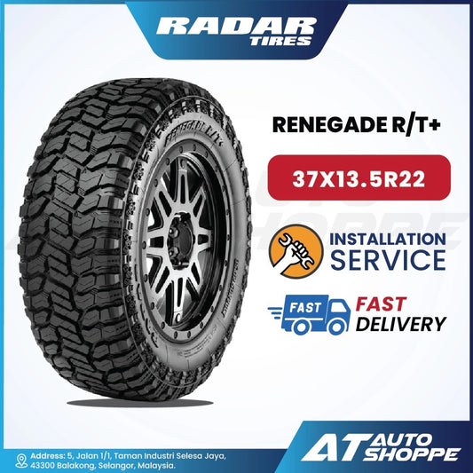 Radar Renegade R/T+ 22 Inch Rugged Terrain Tyre (1 Tire)