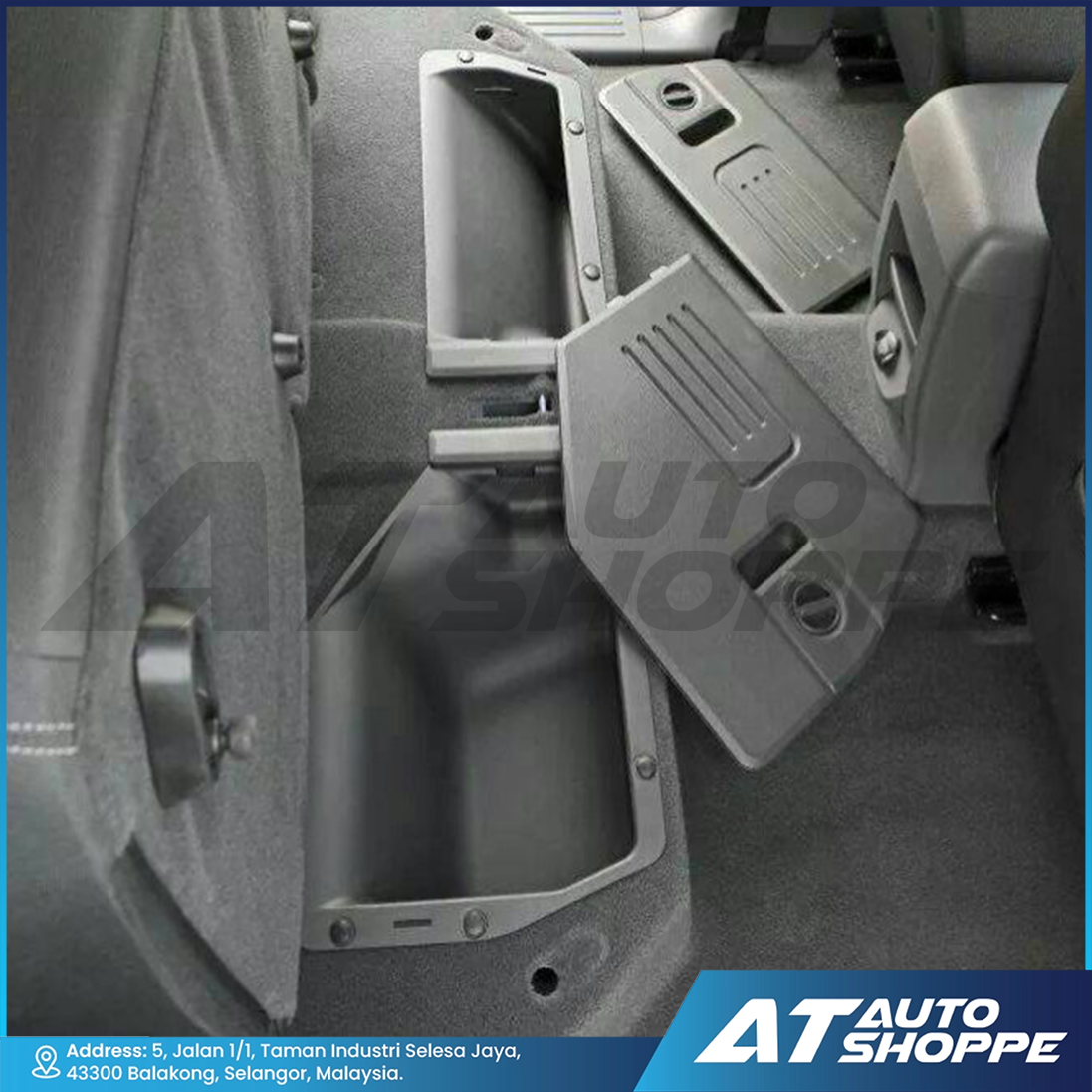 Rear Under Seat Storage Tray – Ford Ranger T6 T7 T8