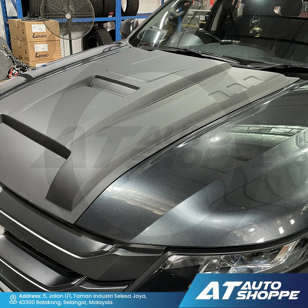 S-Sport Bonnet Scoop V4 3D For Mitsubishi Triton 2019-Onwards