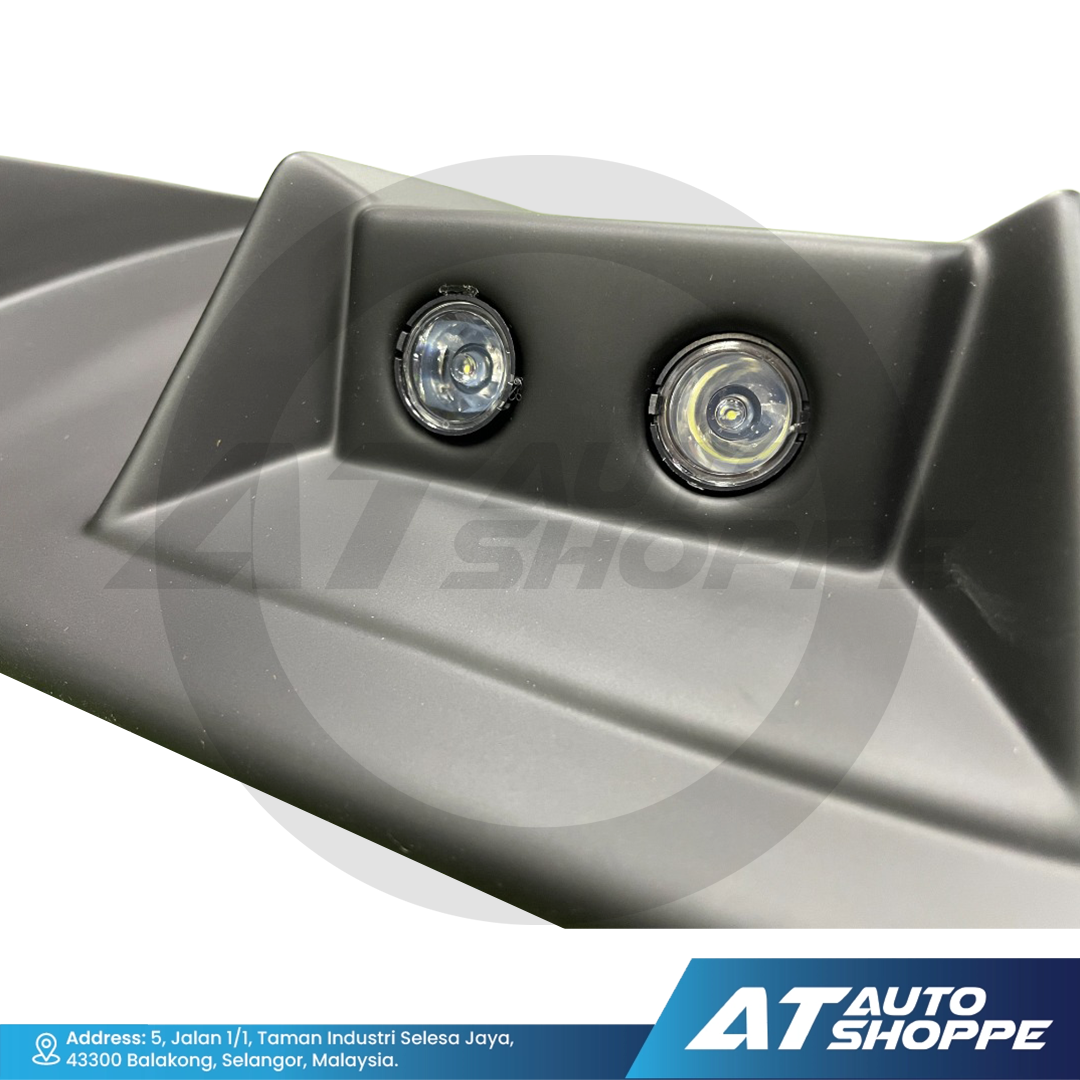 S-Sport Roof Spoiler with LED For Isuzu Dmax 2020-Onwards