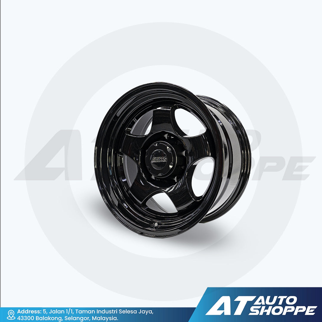 SSW Wheels S211-Black 16x8 ET-10 5x139.7 (1 Piece)