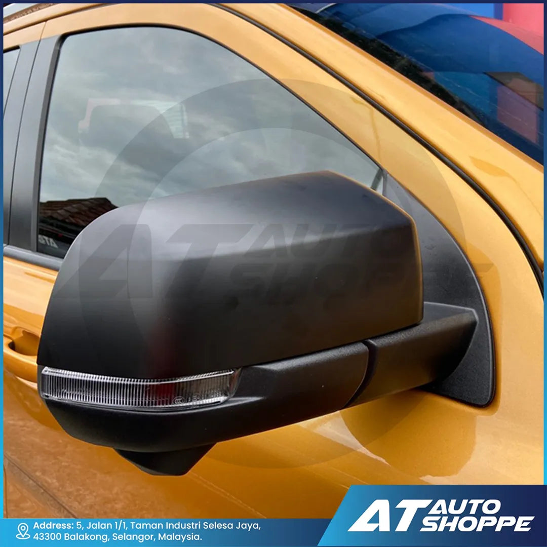Side Mirror Cover Guard For Ford Ranger 2022 Next Gen T9 XL XLT XLT+ Wildtrak Raptor