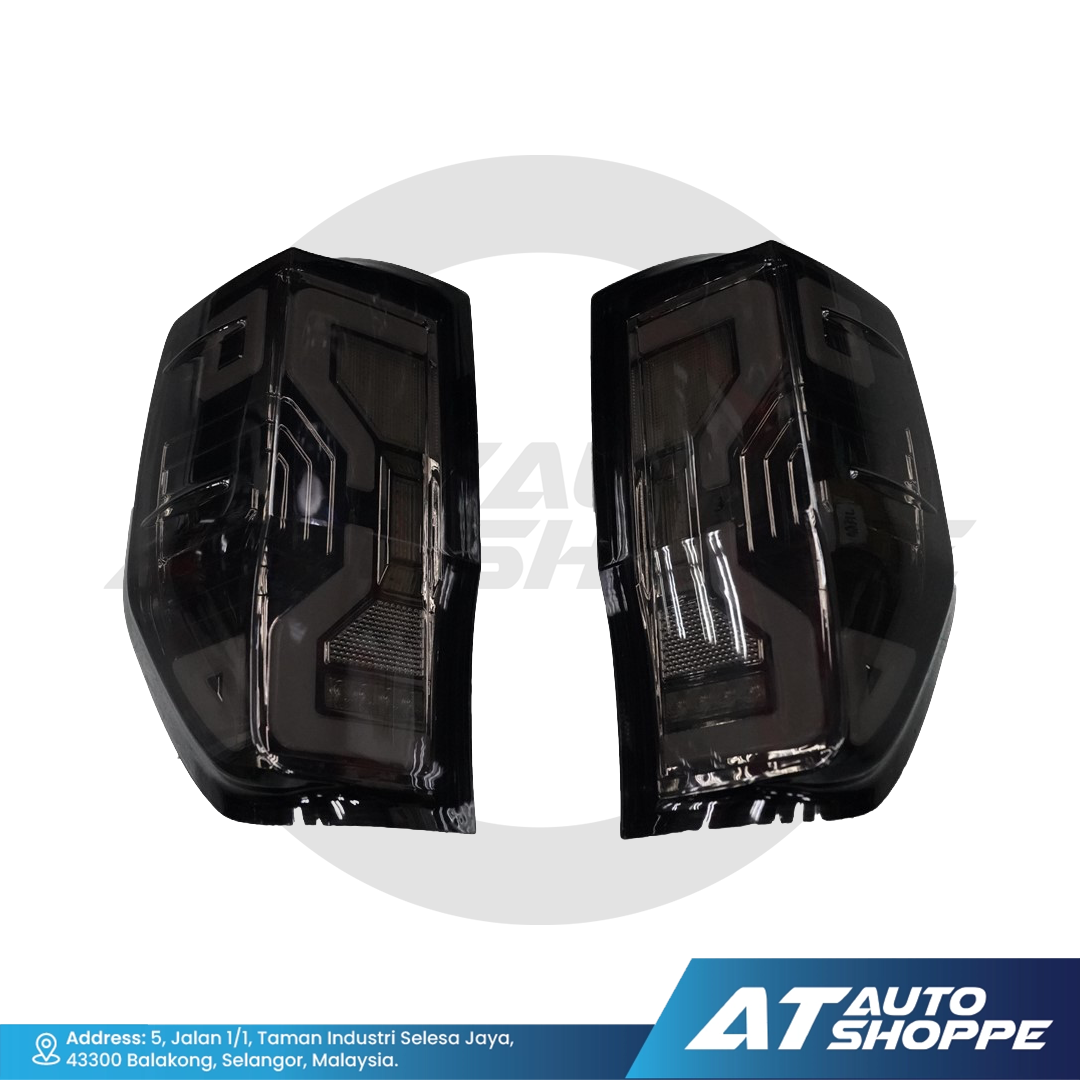 Smoke Design Tail Lights For Ford Ranger 2012-2015 T6 T7 T8 XL XLT XLT+ Wildtrak Raptor 2.0