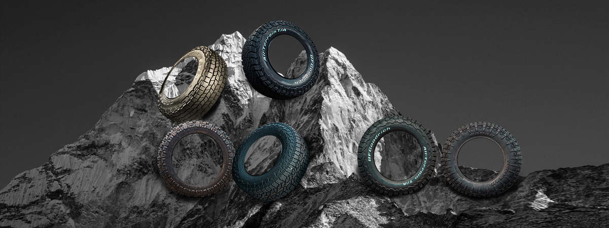 4x4 Tyres - All Terrain & Mud Terrain