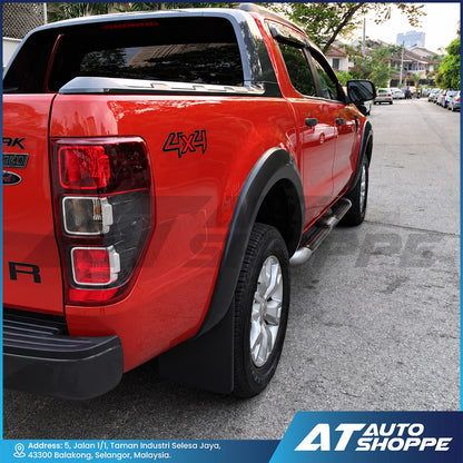 2-Inch Over Fender Flares for Ford Ranger Wildtrak T6 / T7