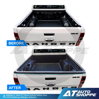 3-Piece Upper Cover For Ford Ranger 2019-2022 T8 XLT XLT+ Raptor