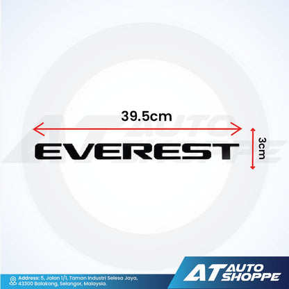 3D Hood Emblem for Ford Everest Next Gen