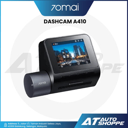 70mai A410 Dash Cam (Front 2.5K + Rear 1080P) | Dual Channel HDR Car DVR | Built-in GPS & 24H Parking Surveillance