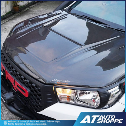 AKANA Carbon Wizard Storm Bonnet for Mitsubishi Triton