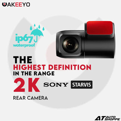 AKEEYO AKY-D10 Dual Dash Cam 4K + 2K
