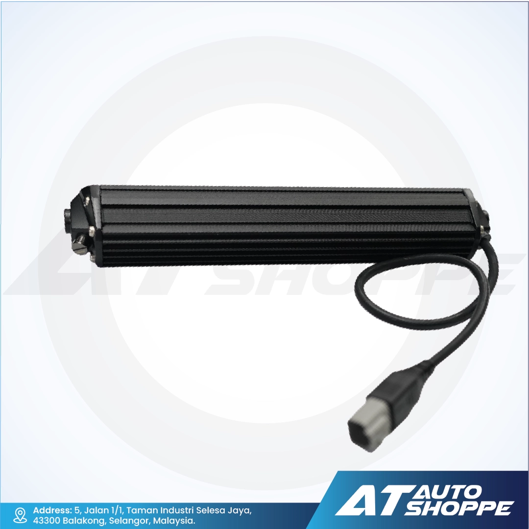 ATP 10 Inch 50W Single Row LED Light Bar White (1 Piece)