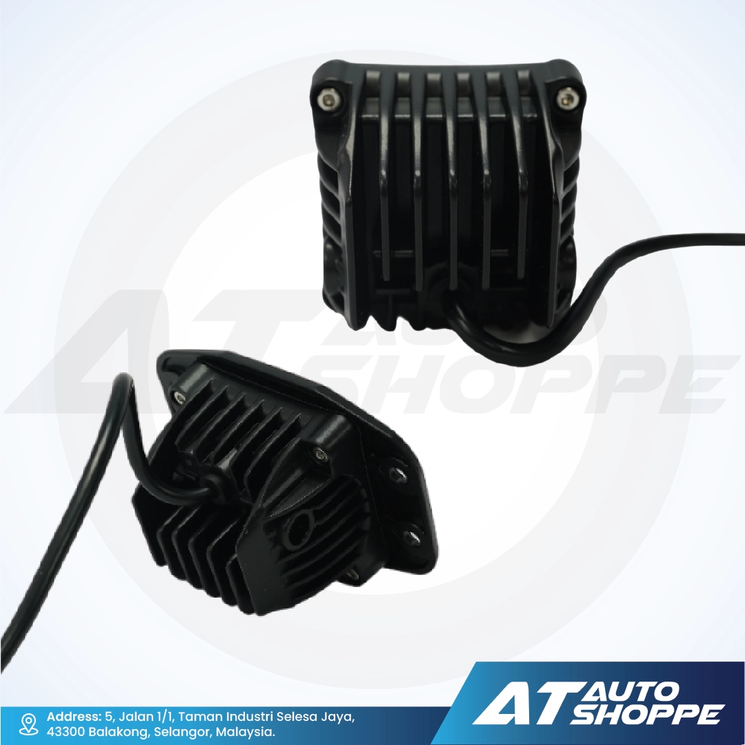 ATP 3-Inch RGB Multi-LED Pod Spotlight - Normal/Flush Mount Work Light