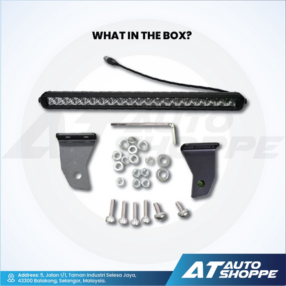 ATP 30 Inch 150W Single Row LED Light Bar White (1 Piece)