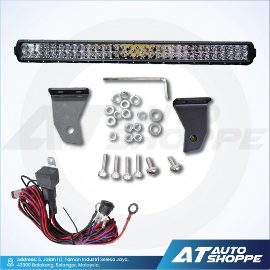 ATP 30 Inch 180W Double Row LED Light Bar White (1 Piece)