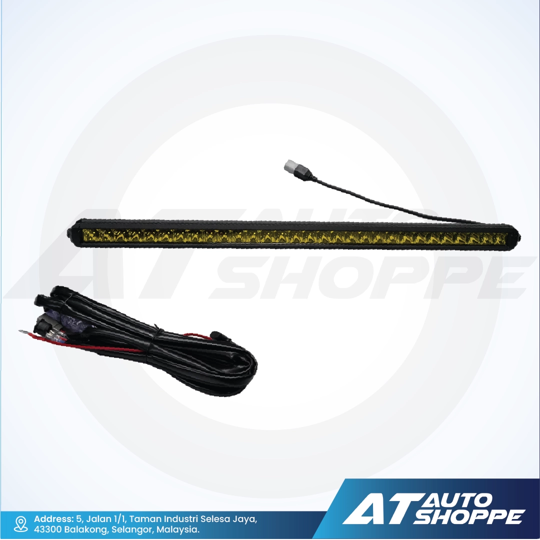 ATP 30 Inch 200W Single Row LED Light Bar Yellow (1 Piece)