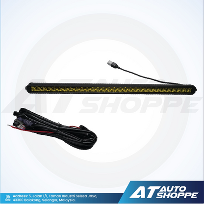 ATP 30 Inch 200W Single Row LED Light Bar Yellow (1 Piece)