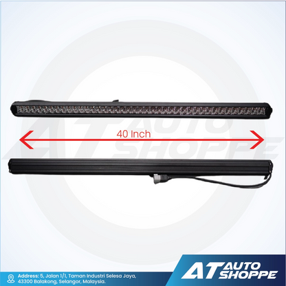 ATP 40 Inch Single Row LED Light Bar White (1 Piece)